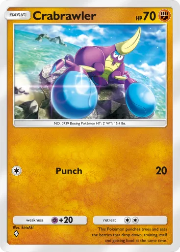 Crabrawler card image
