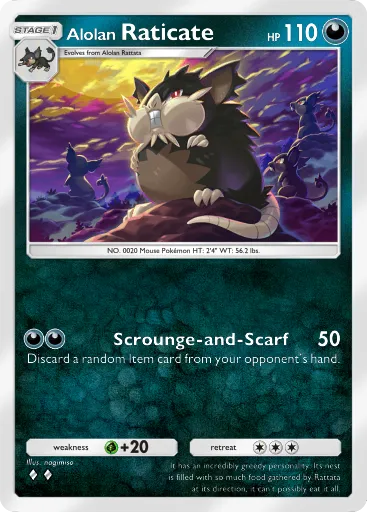 Alolan Raticate #107