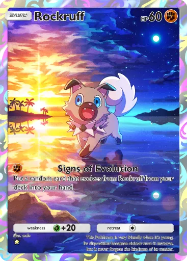 Rockruff card image