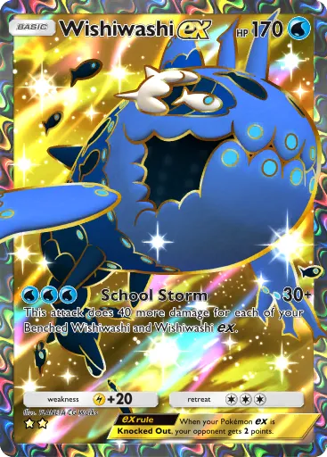 Wishiwashi ex card image