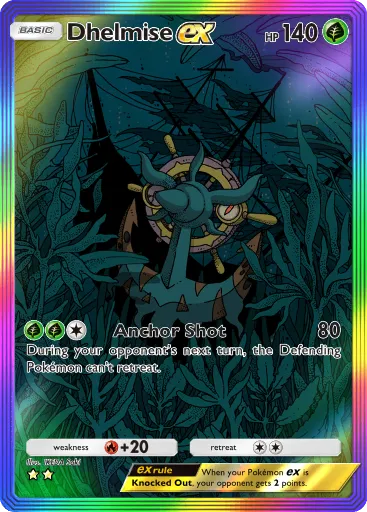 Dhelmise ex card image