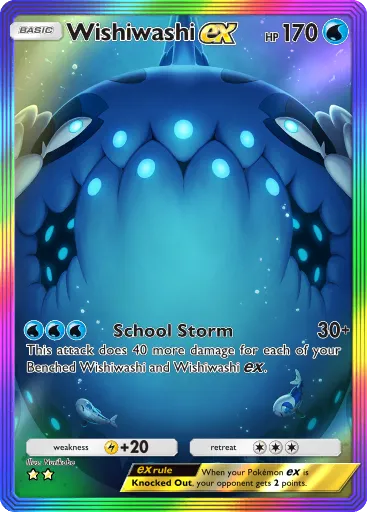Wishiwashi ex card image