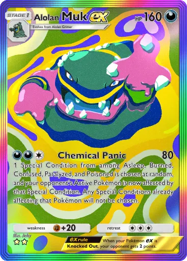 Alolan Muk ex #206