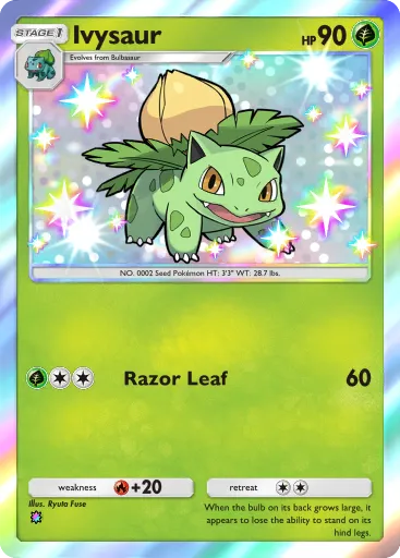 Ivysaur card image