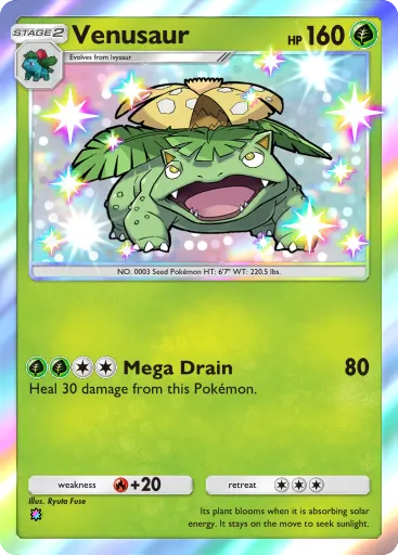 Venusaur card image