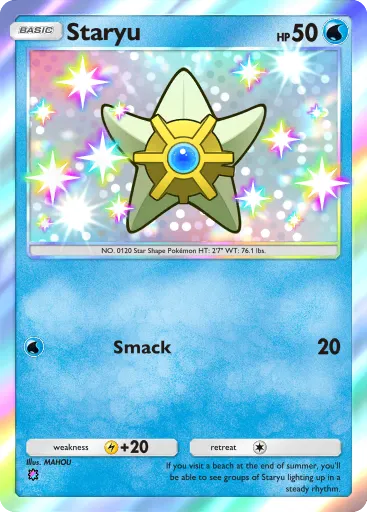 Staryu card image