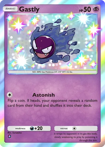 Gastly card image