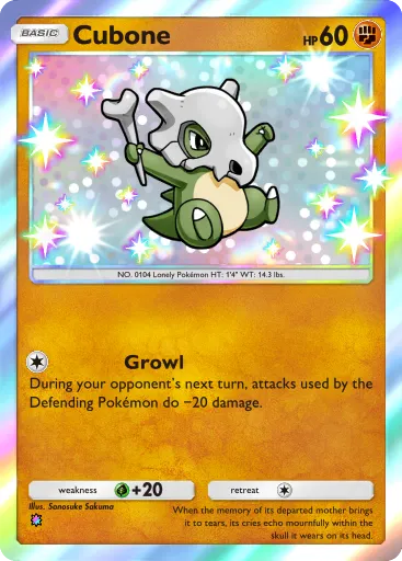 Cubone card image