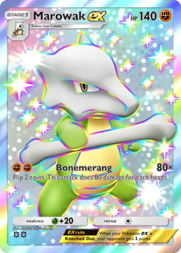 Marowak ex card image
