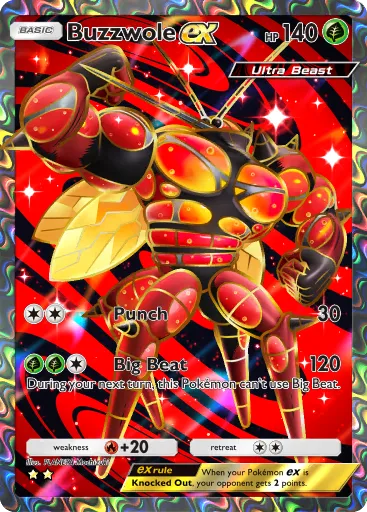 Buzzwole ex card image