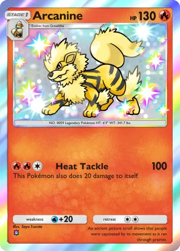 Arcanine card image