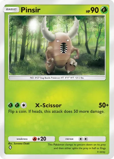 Pinsir card image