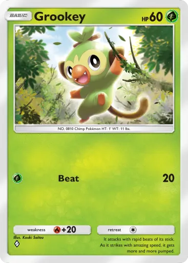 Grookey card image