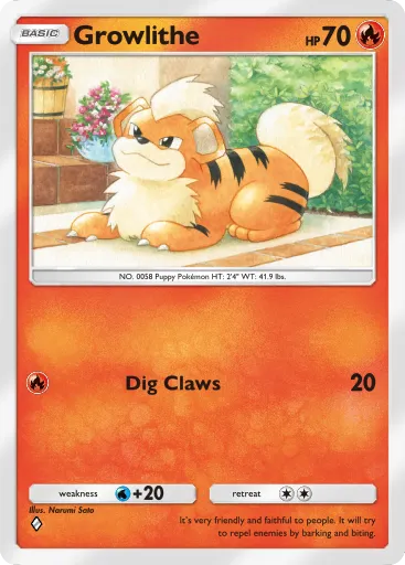 Growlithe #028