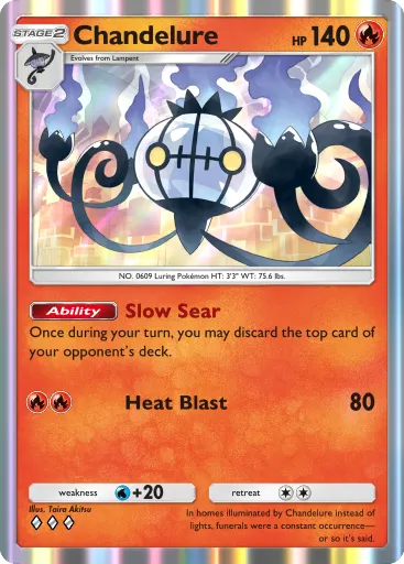 Chandelure card image