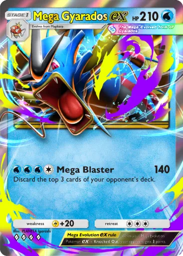 Mega Gyarados ex card image