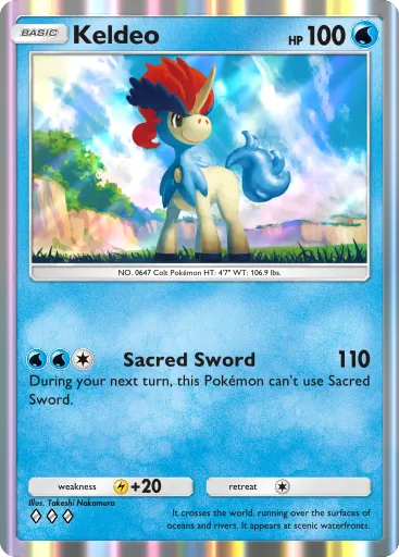Keldeo #070