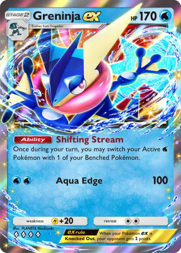 Greninja ex card image