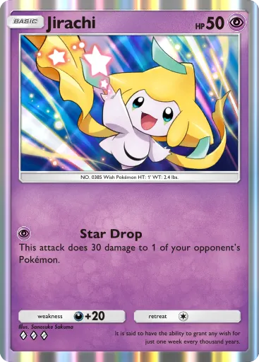 Jirachi card image