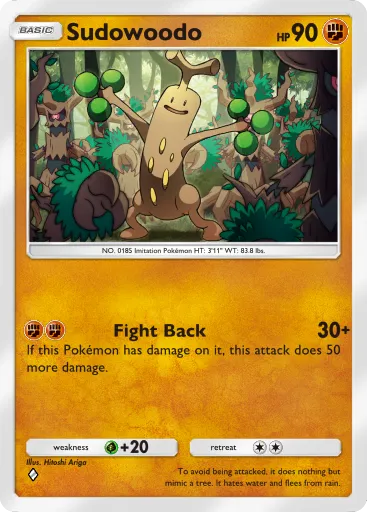 Sudowoodo card image
