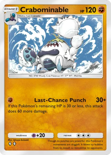 Crabominable card image