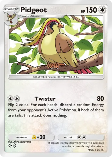 Pidgeot card image
