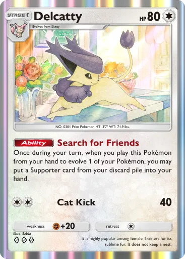 Delcatty card image