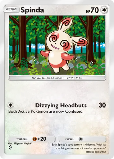 Spinda card image