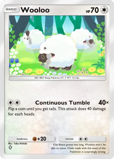 Wooloo card image