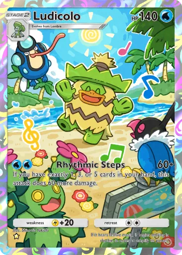 Ludicolo card image
