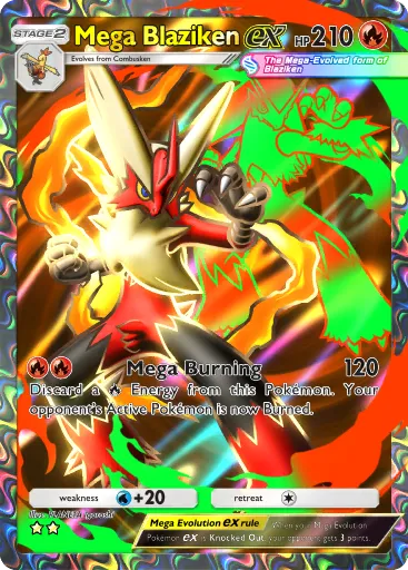 Mega Blaziken ex #254