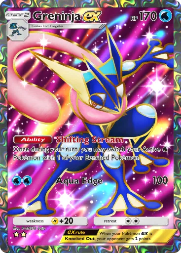 Greninja ex card image