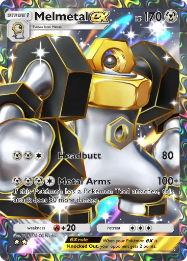 Melmetal ex card image