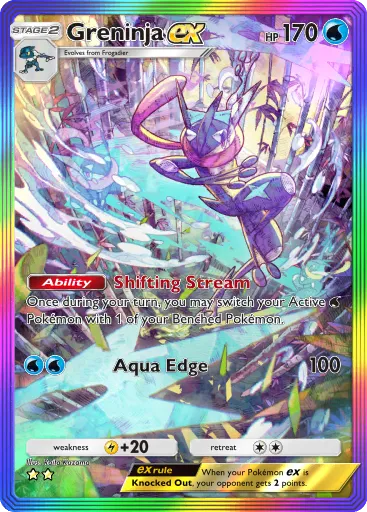 Greninja ex card image