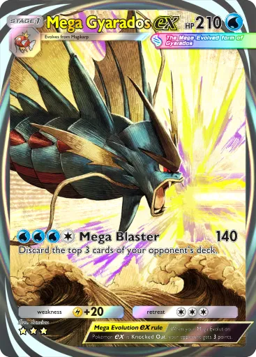Mega Gyarados ex card image