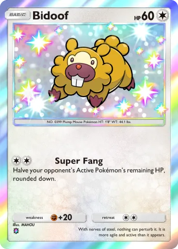 Bidoof card image