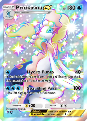 Primarina ex card image