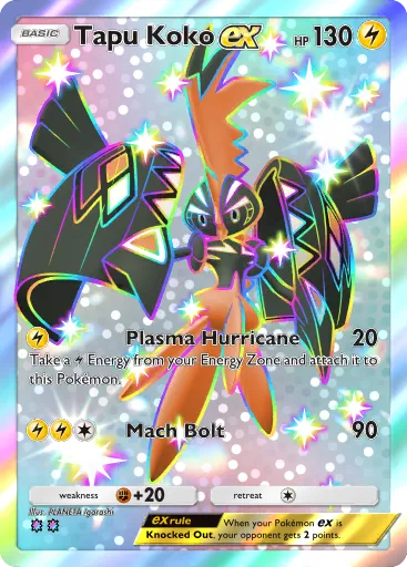 Tapu Koko ex card image