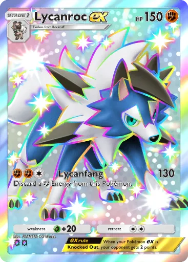 Lycanroc ex card image