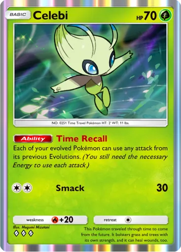 Celebi card image