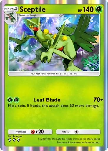 Sceptile card image