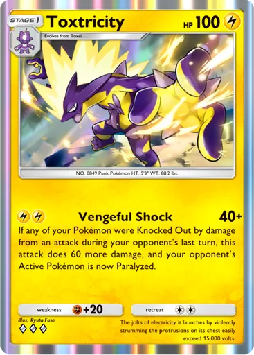 Toxtricity card image