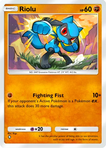 Riolu card image