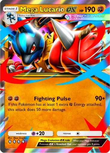 Mega Lucario ex card image