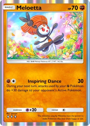 Meloetta card image