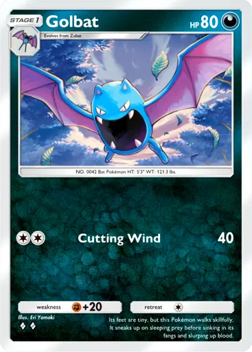 Golbat card image