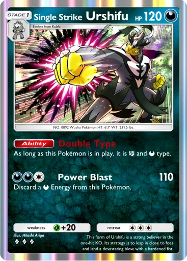 Single Strike Urshifu card image