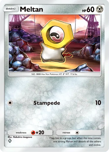 Meltan card image