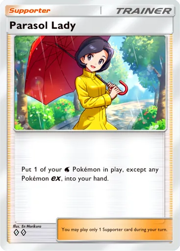 Parasol Lady card image