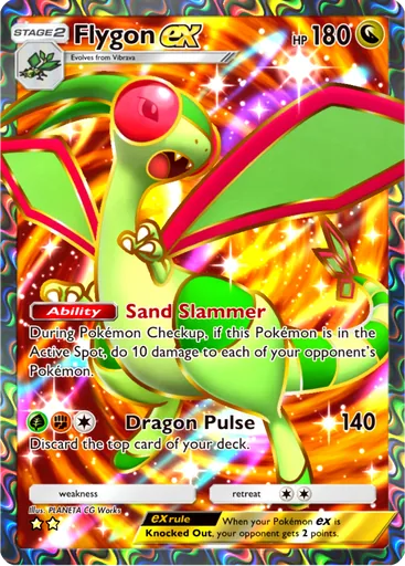 Flygon ex card image